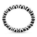 Sterling Silver X & O Stackable Ring