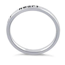 Sterling Silver "You are the joy in my heart" Ring