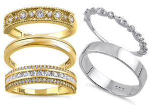 14k Gold Wedding Bands