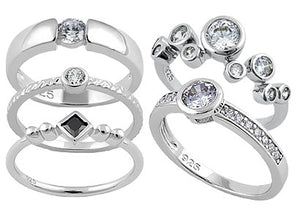 Bezel Set Jewelry
