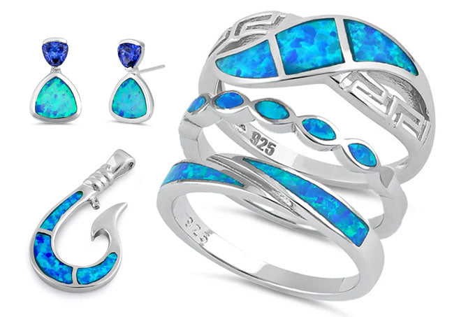 Blue Opal Jewelry