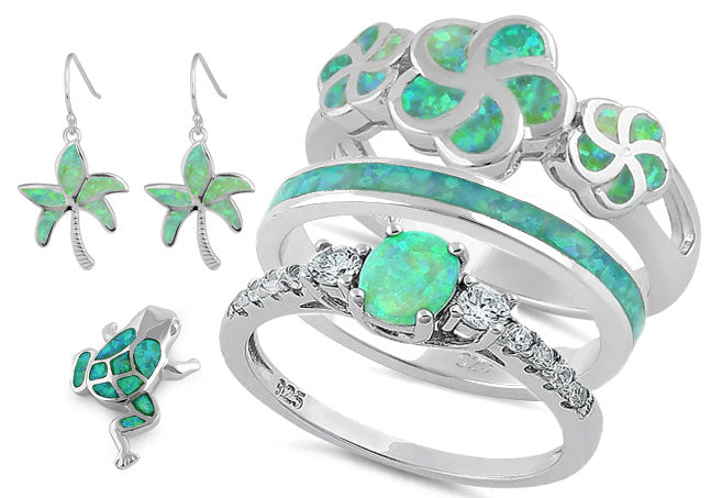 Green Opal Jewelry