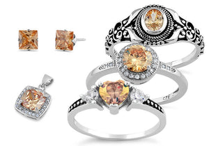 Champaigne Stone Jewelry