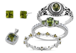 Peridot CZ Jewelry