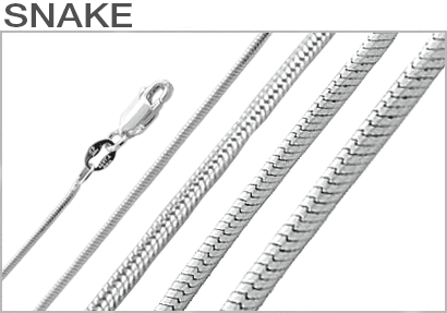 Sterling Silver Snake Chain