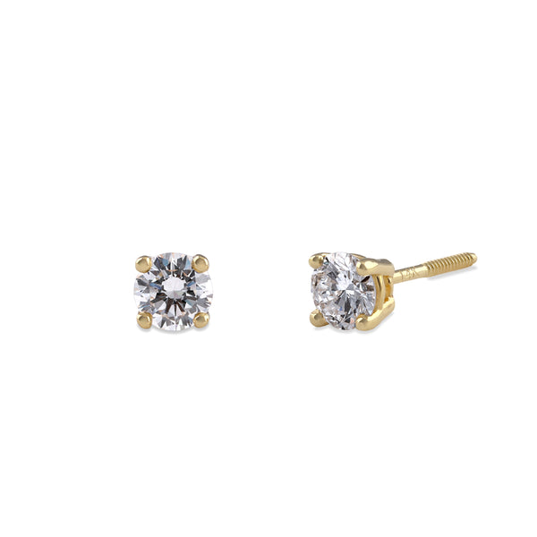 14K Gold 1.00 ct. tw. Lab Grown Diamond Earrings