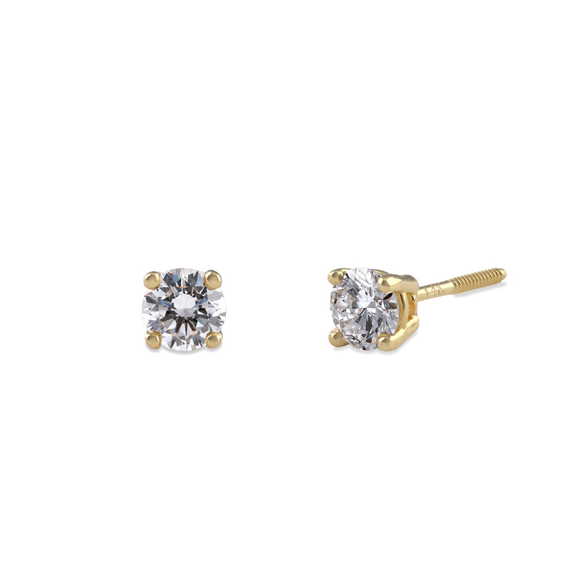 14K Gold 1.00 ct. tw. Lab Grown Diamond Earrings