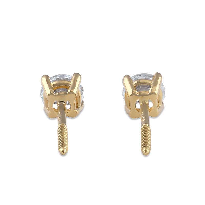 14K Gold 1.00 ct. tw. Lab Grown Diamond Earrings