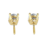14K Gold 1 1/2 ct. tw. Lab Grown Diamond Earrings