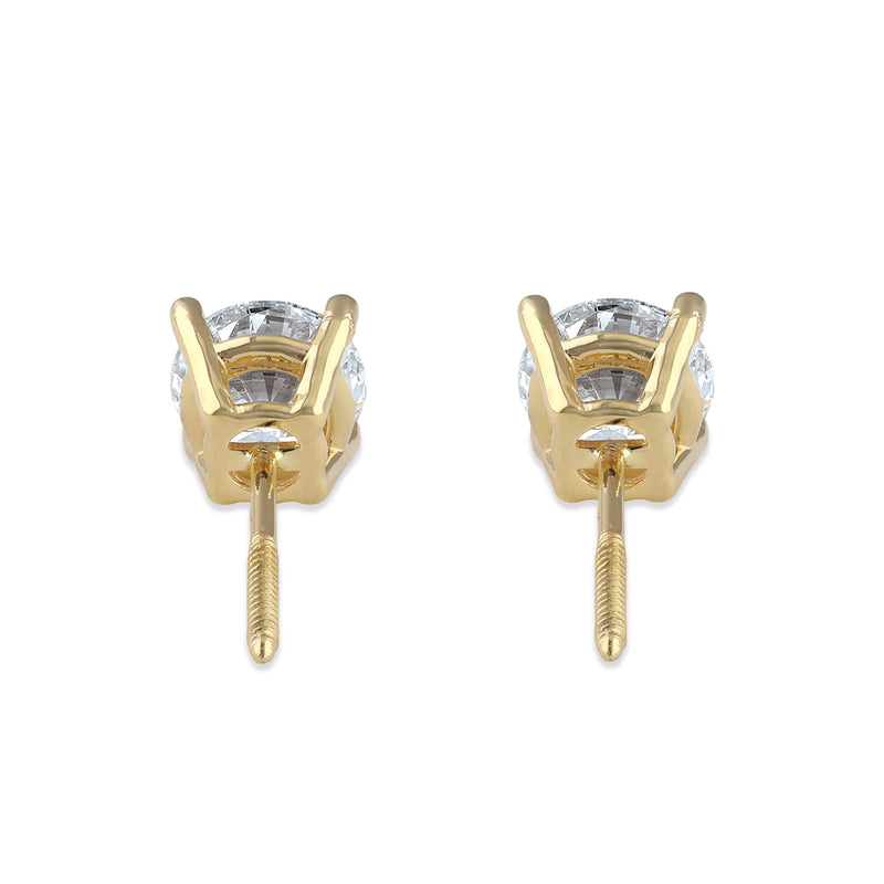14K Gold 2.00 ct. tw. Lab Grown Diamond Earrings