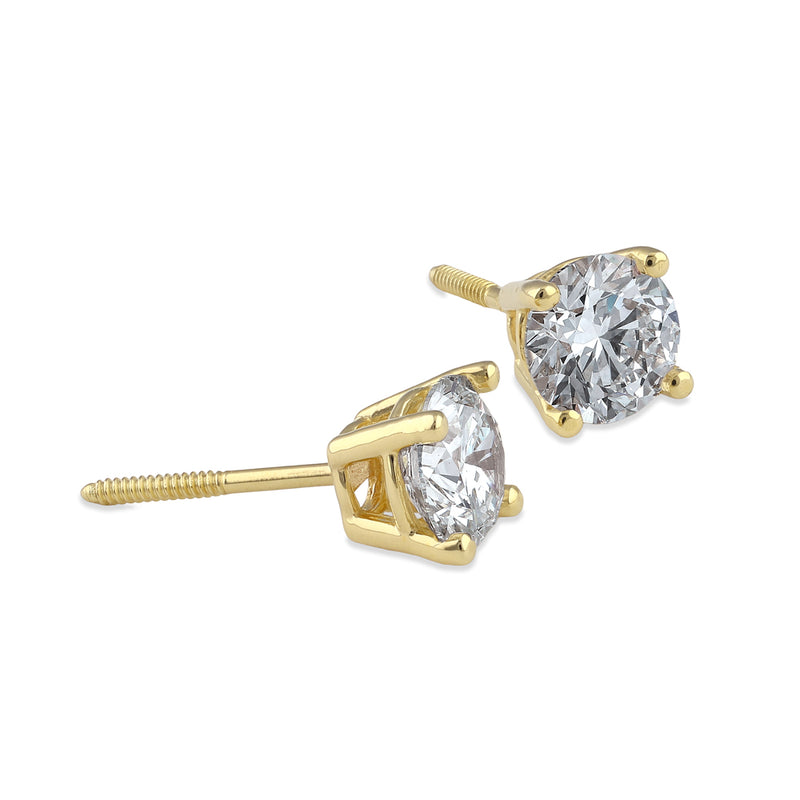 14K Gold 2.00 ct. tw. Lab Grown Diamond Earrings