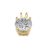 14K Gold 1 1/2 ct. Lab Grown Diamond Pendant