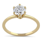 14K Gold 1.00 ct. Lab Grown Diamond Ring