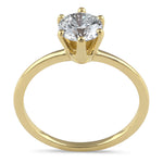 14K Gold 1.00 ct. Lab Grown Diamond Ring