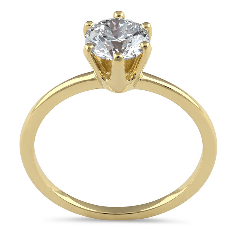 14K Gold 1.00 ct. Lab Grown Diamond Ring