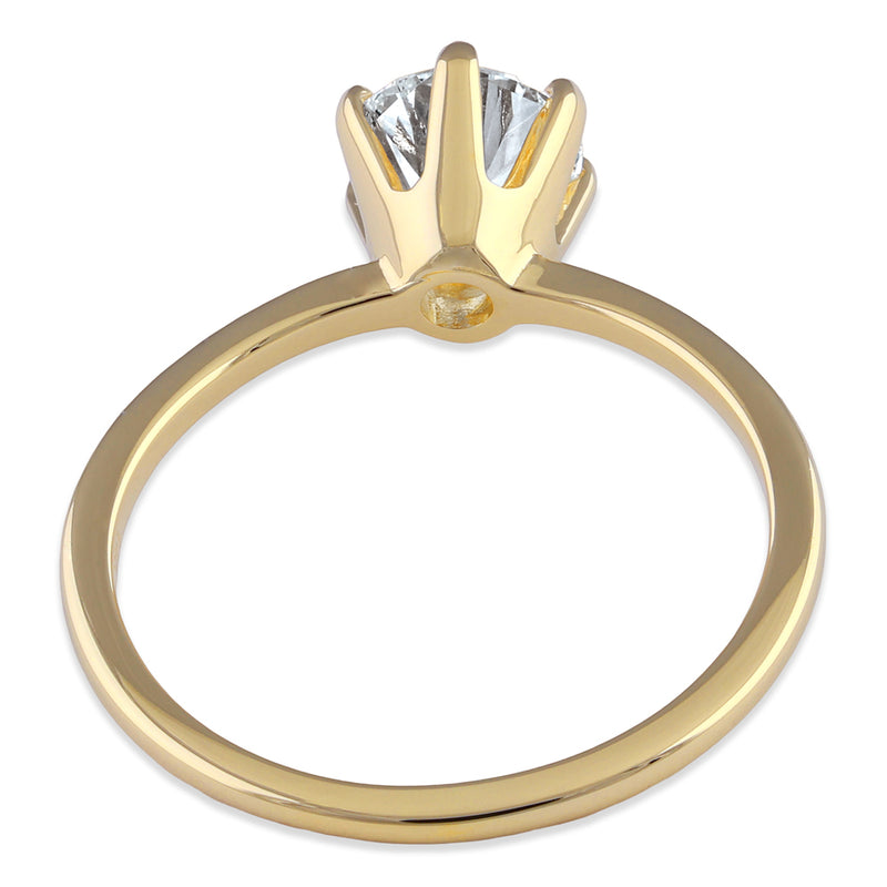 14K Gold 1.00 ct. Lab Grown Diamond Ring
