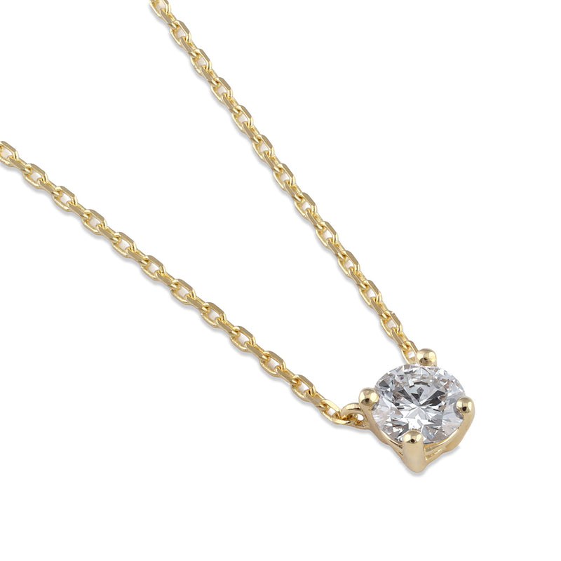 14K Gold 1/3 ct. Lab Grown Diamond Necklace