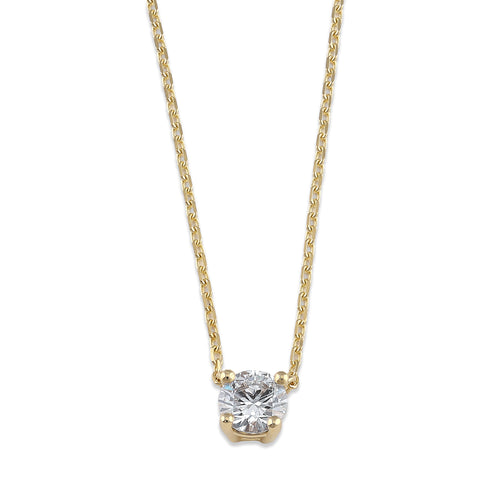 14K Gold 1/3 ct. Lab Grown Diamond Necklace