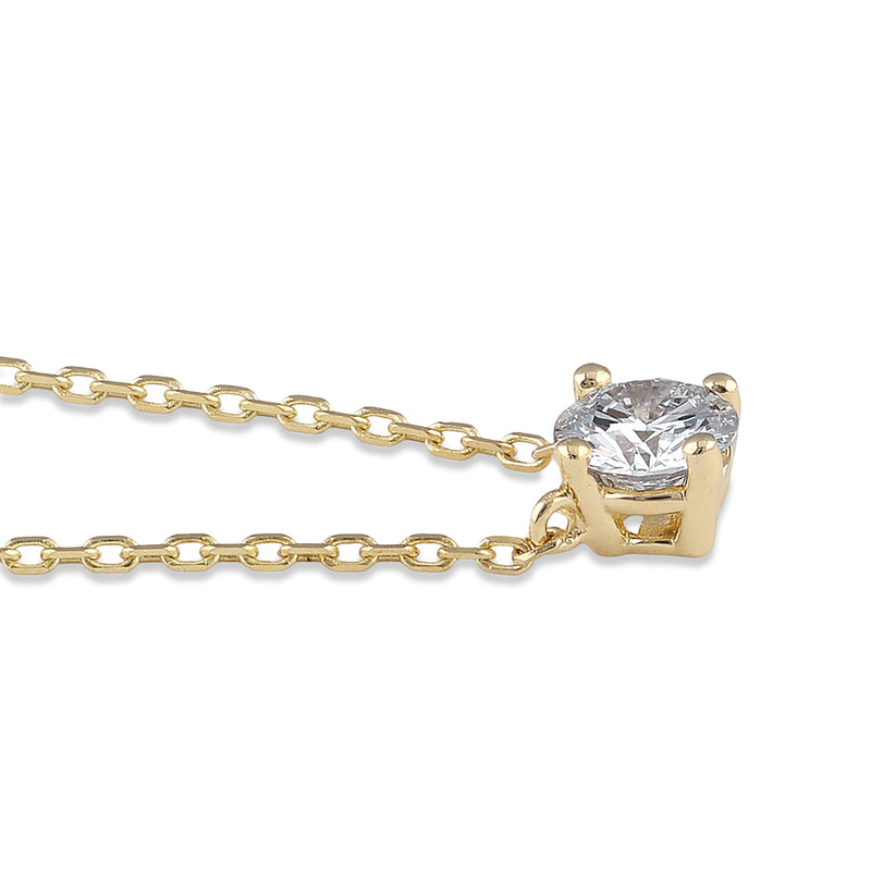 14K Gold 1/3 ct. Lab Grown Diamond Necklace
