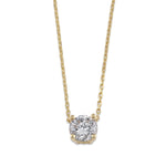 14K Gold 3/4 ct. Lab Grown Diamond Necklace
