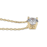 14K Gold 3/4 ct. Lab Grown Diamond Necklace