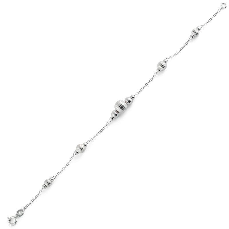 Sterling Silver Balls Bracelet