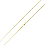 14K Gold Plated Sterling Silver Glitter Snake Chain 1.25mm