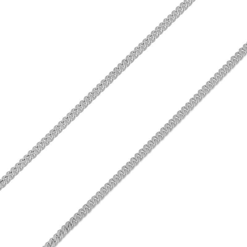 Sterling Silver Curb Chains 2MM