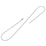 Sterling Silver Curb Chains 2MM
