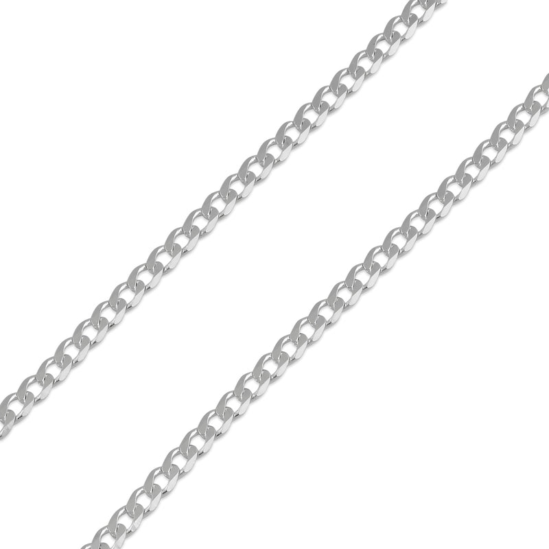 Sterling Silver Curb Chain 3.0MM