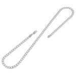Sterling Silver Curb Chain 5MM