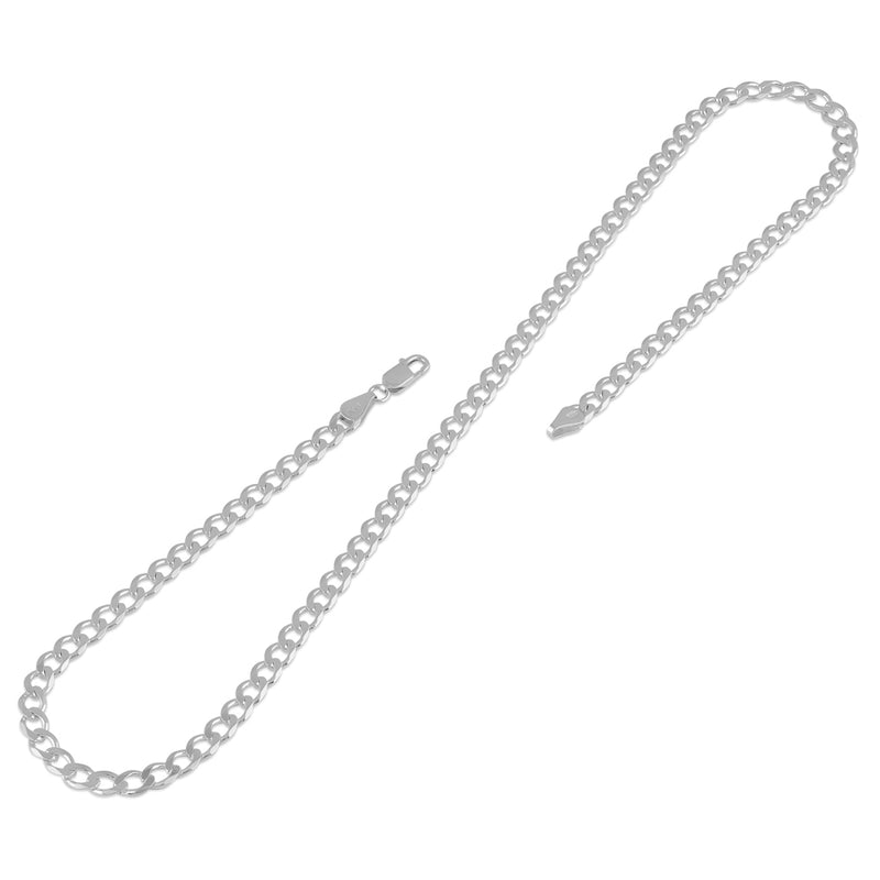 Sterling Silver Curb Chain 4.5MM