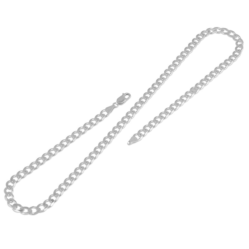 Sterling Silver Curb Chain 6MM