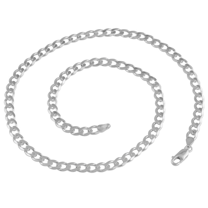 Sterling Silver Curb Chain 6MM