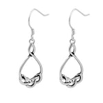 Sterling Silver Celtic Dangling Earrings