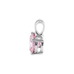 Sterling Silver Pink CZ Set