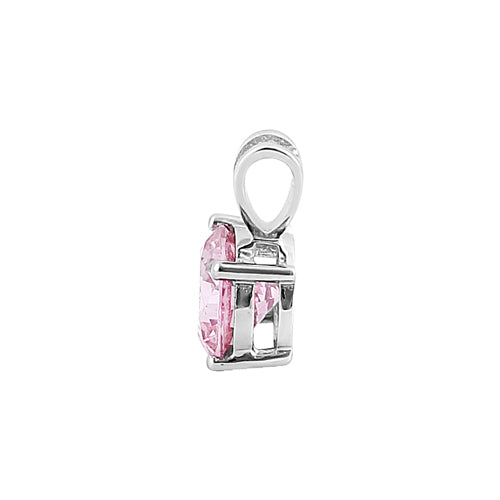 Sterling Silver Pink CZ Set