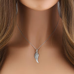 Sterling Silver Wings 16" Necklace