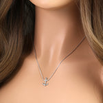 Sterling Silver Anchor Necklace
