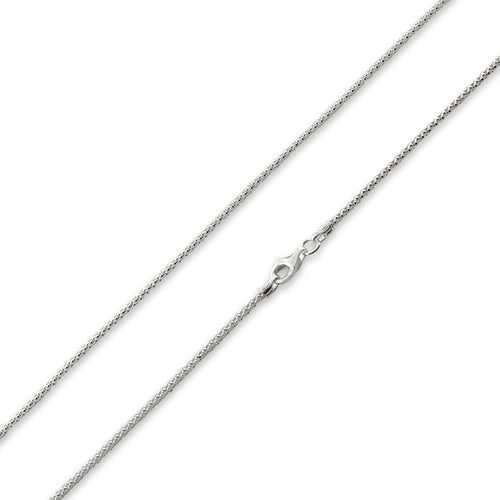 Sterling Silver Popcorn Chain 2.40mm