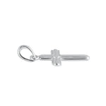 Sterling Silver Gamma Cross Pendant