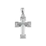 Sterling Silver Crusader's Cross Pendant