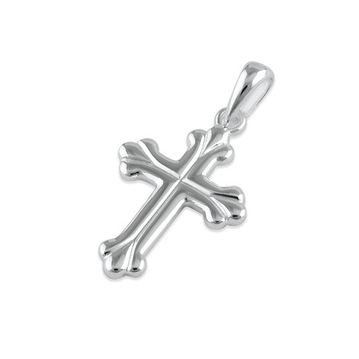 Sterling Silver Botonee Cross Pendant