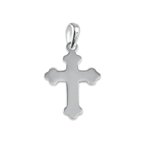 Sterling Silver Botonee Cross Pendant