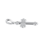 Sterling Silver Botonee Cross Pendant