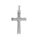 Sterling Silver Saltire Cross Pendant