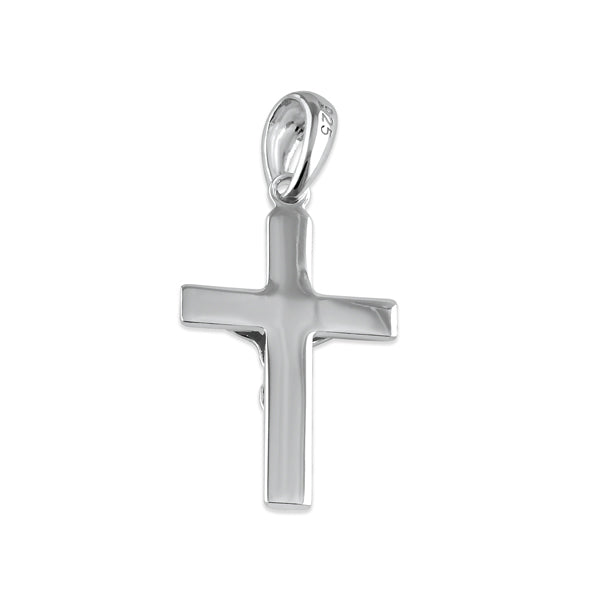 Sterling Silver Latin Crucifix Pendant