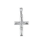Sterling Silver Gamma Crucifix Pendant