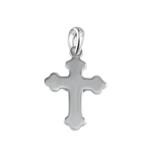 Sterling Silver Botonee Crucifix Pendant
