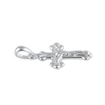 Sterling Silver Botonee Crucifix Pendant